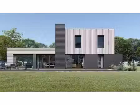 terrain avec maison neuf à vendre