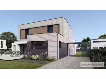 terrain avec maison neuf à vendre