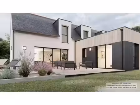terrain avec maison neuf à vendre