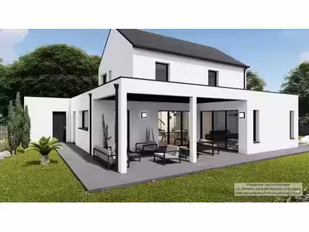 terrain avec maison neuf à vendre