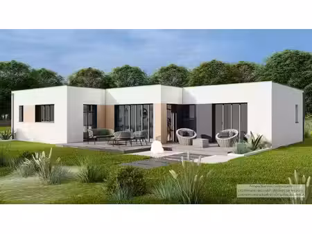 terrain avec maison neuf à vendre