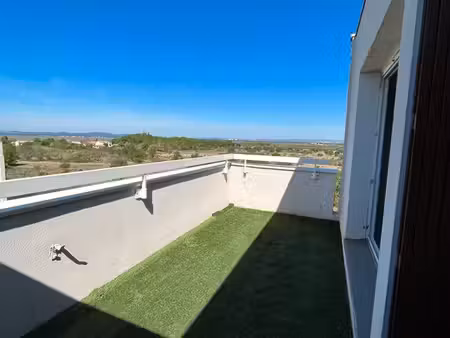 grand studio 32 m² avec terrasse de 12 m² et vue exceptionnelle