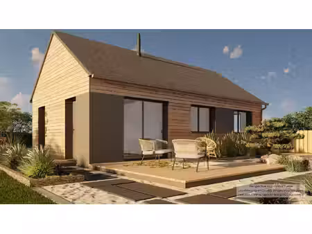 terrain avec maison neuf à vendre