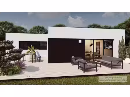 terrain avec maison neuf à vendre