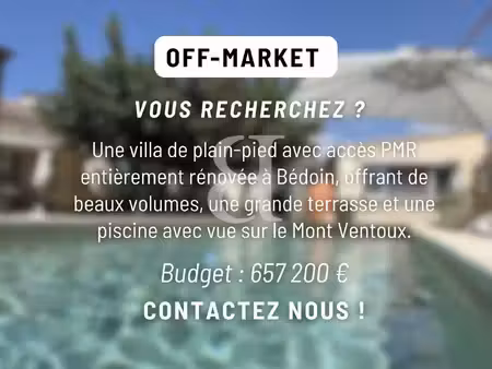 villa à vendre
