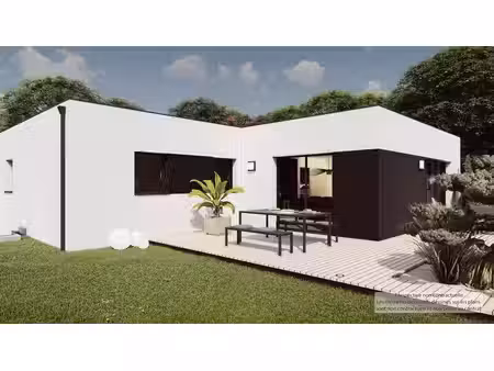terrain avec maison neuf à vendre