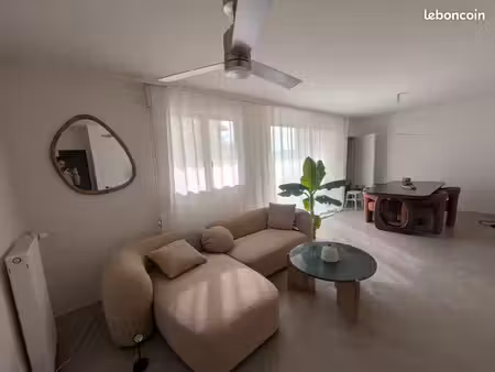 appartement t3 72 m² rénové  lumineux  sans vis-à-vis