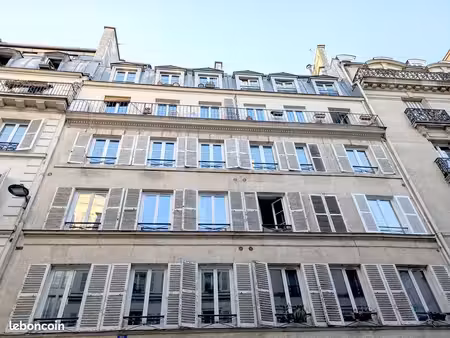 paris 10e – lancry – bonsergent - 2 pièces 32 m² – vendu loué