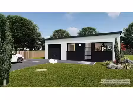 terrain avec maison neuf à vendre
