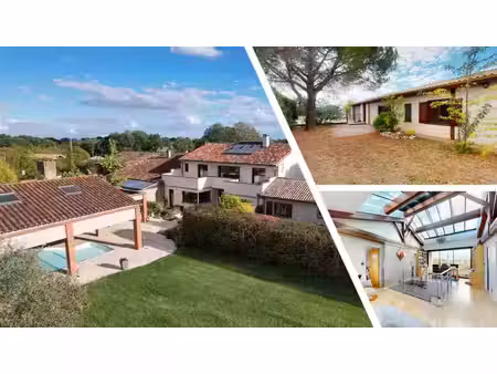brax 31490 - ensemble immobilier rare - 2 maisons mitoyennes