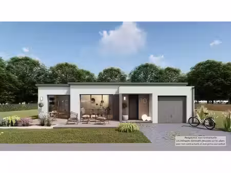 terrain avec maison neuf à vendre