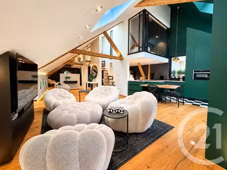 appartement f3 bis à vendre - 5 pièces - 105 m2 - pontarlier - 25 - franche-comte