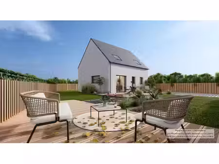 terrain avec maison neuf à vendre