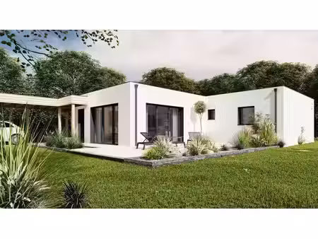 terrain avec maison neuf à vendre