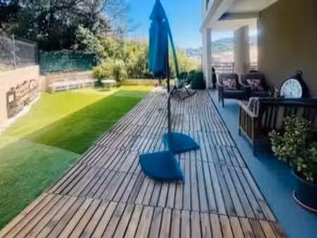 appartement meublé avec jardin