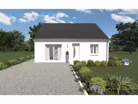 projet de construction d'une maison 62.85 m² avec terrain à meauce (28)