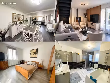 maison familiale rénovée – 143 m² – 4 chambres – terrain clos de 788 m²