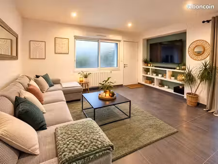 appartement rénové avec grande terrasse – quimper kerfeunteun