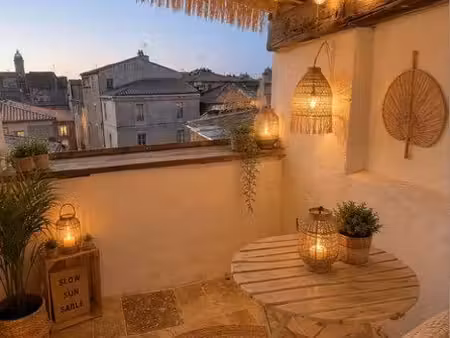 appartement terrasse t3 les halles