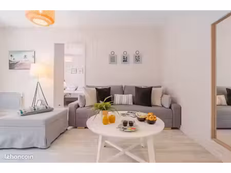 t2 meublé toulouse - clim + piscine + jardin + parking (pour étudiants  salariés  touriste