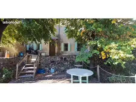 vente maison de village avec jardin