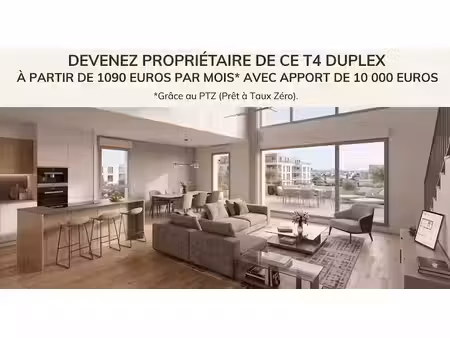 vente appartement 4 pièces 87 m² à colomiers (31770)  265 000 €