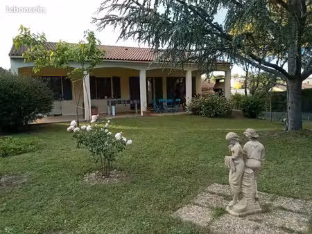 maison 93 m² avec grand terrain arboré  vue sur forêt