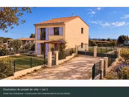 vente terrain 1074 m² à frejus (83600)  300 000 €