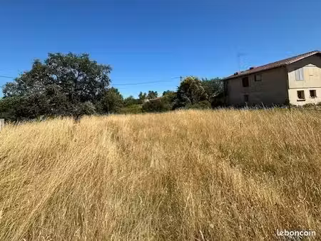 terrain 495 m² aussonne