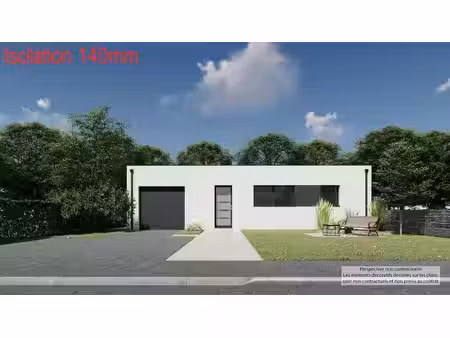 terrain avec maison neuf à vendre