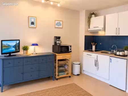 ? à louer à l’année – barbotan-les-thermes - appartement meublé avec terrasse couverte■– a