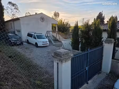 villa p4 avec garage et jardin