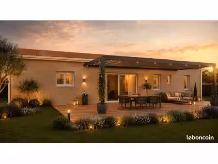 projet de construction d'une maison 95 m² avec terrain à gargas (31)