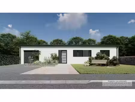terrain avec maison neuf à vendre