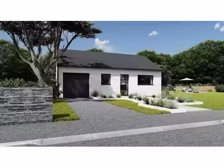 terrain avec maison neuf à vendre