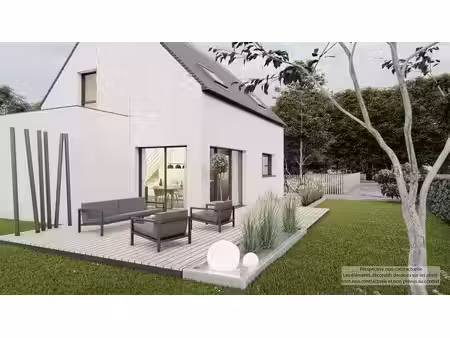 terrain avec maison neuf à vendre