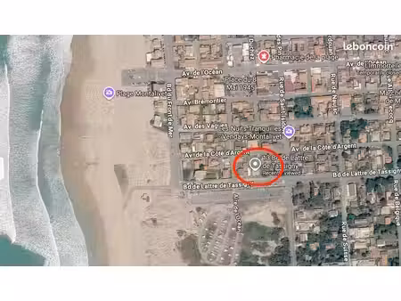studio a louer a 200m de l'ocean