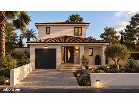 villa neuve 120 m²  3 chambres  jardin et garage - balaruc-les-bains