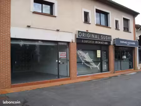 local commercial 84 m2  refait à neuf toulouse nord