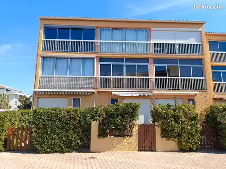 à vendre – appartement t2 avec loggia de 9 m² à valras-plage