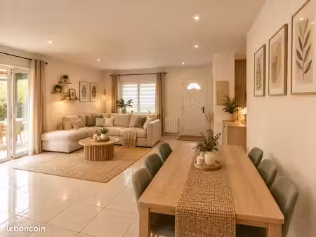 villa avec garage et jardin