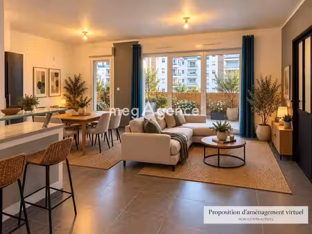 toulon est– écoquartier font-pré | t3 -terrasse
