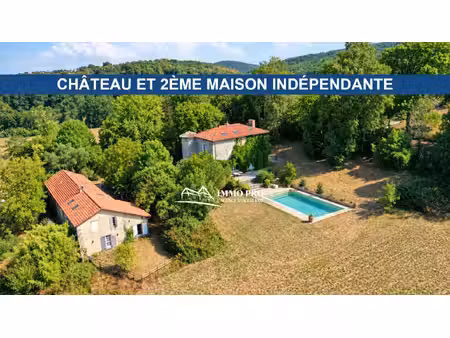 demeure de charme deux habitations sur 2 3ha