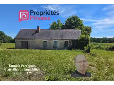 bâtisse en pierre ancienne à réhabiliter sur 4 000 m² de terrain