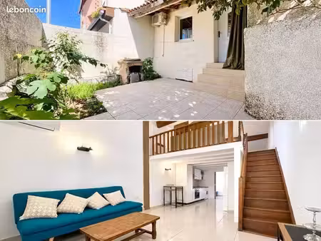 villa t3 extérieur particulier- lunel nord