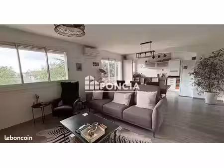 lunel – charmant t3 de 63 m² avec balcon  garage et cellier