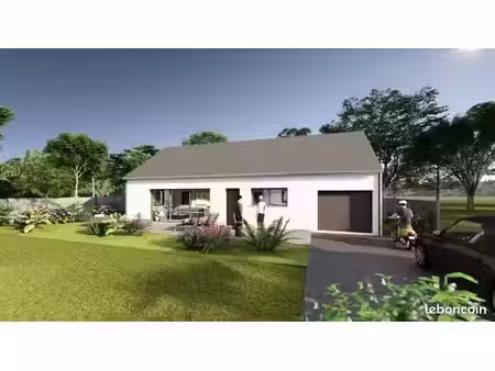 maison 77 m² avec terrain à bains-sur-oust (35)