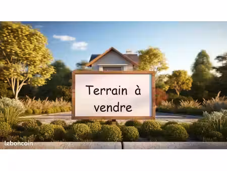 terrain 1 620 m² channay sur lathan