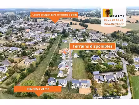 terrain constructible neuf à vendre
