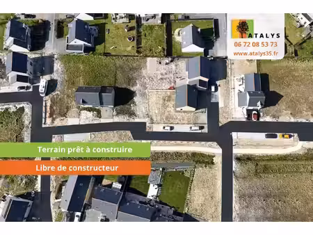 terrain constructible neuf à vendre